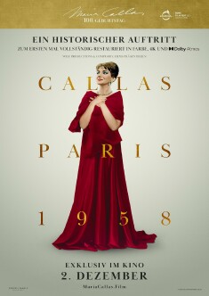 Filmplakat Callas - Paris, 1958